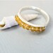 skinny citrine stack ring
