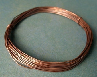 24 gauge Antiqued Copper Wire - 10 feet