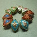 Cloisonne Lantern Beads