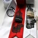 Walking Timebomb screen printed necktie