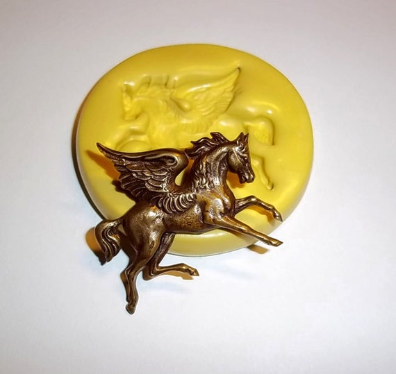 pegasus push mold mould use paper clay pegasus push mold mould use paper clay