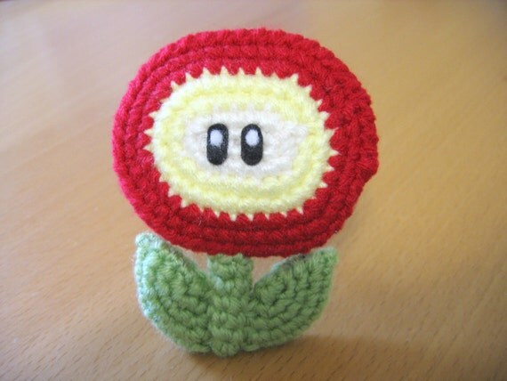 Fire Flower Amigurumi