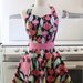 Retro Apron Christmas Ornaments on Black MAGGIE