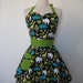 Retro Apron Sweetheart Zoo Animals Full Apron BELLA Vintage Inspired