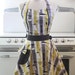 Retro Apron Vintage Style Sweetheart Neckline Atomic Kitchen Apron MAGGIE