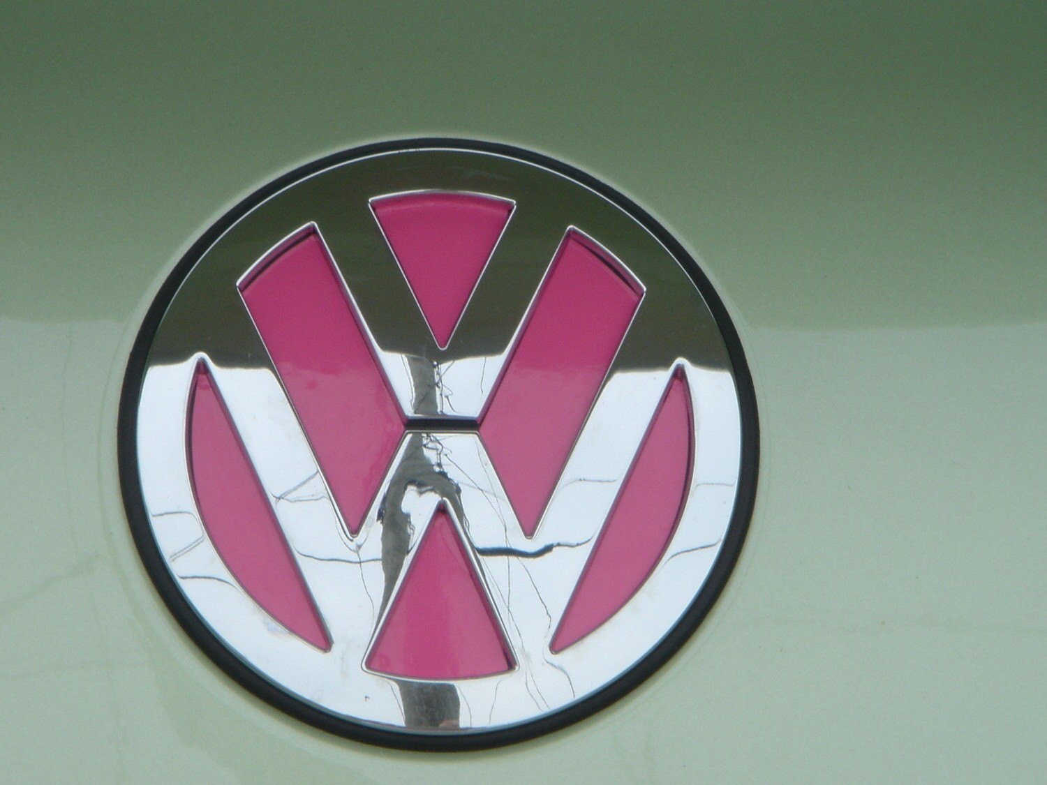 VW Emblem Vinyl Color Inserts