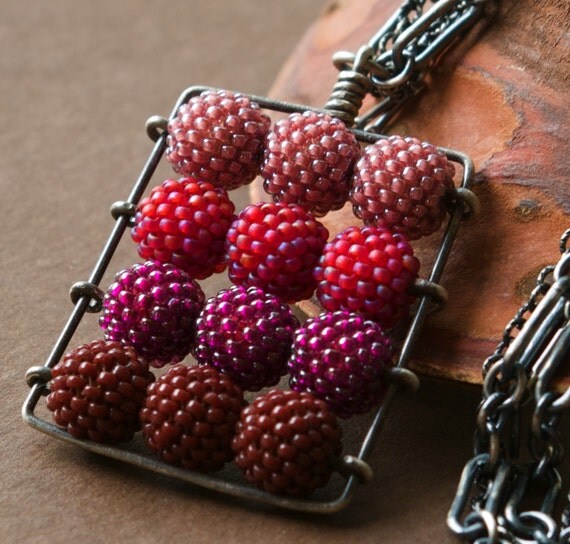 Mosaic Necklace Pocket full of Posies