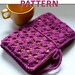 Lace Crochet eReader Case PATTERN Kindle Nook - Instant Download
