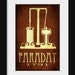 Michael Faraday 12x18 Science Art Print Steampunk Rock Star
