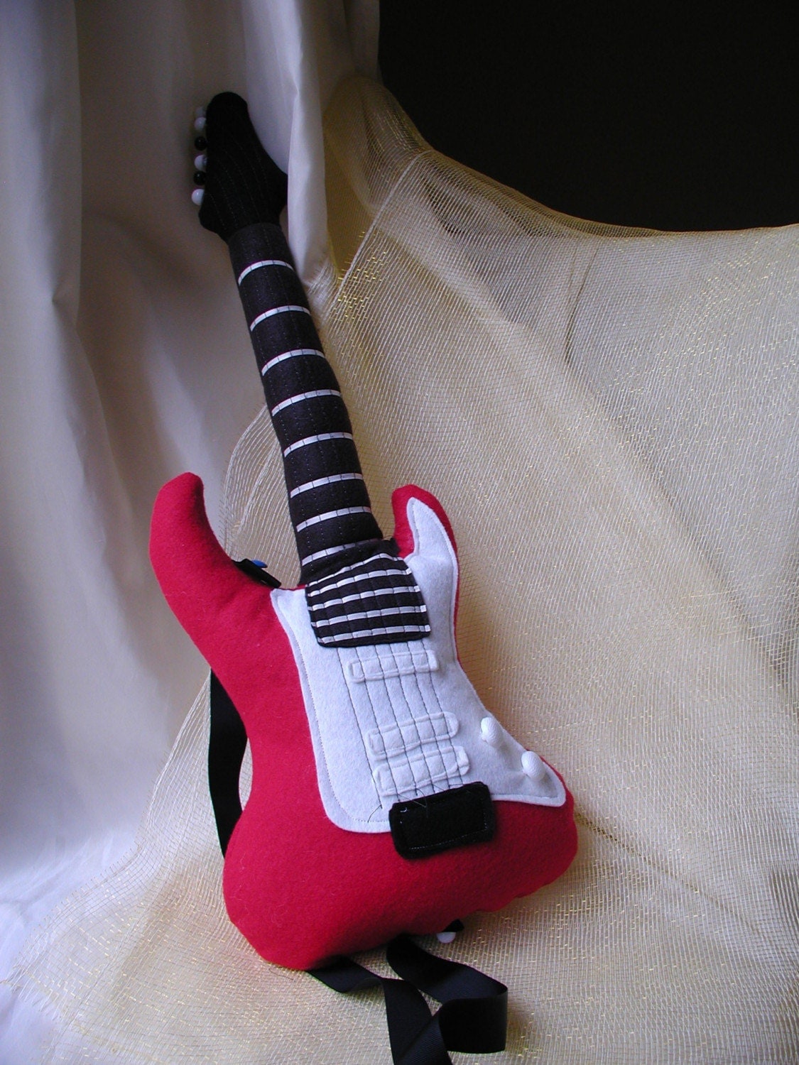 guitar plush toy