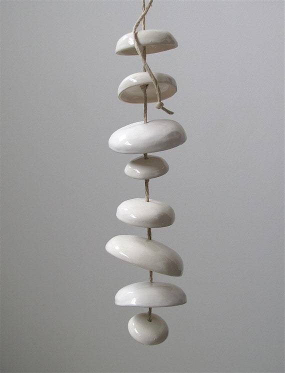Mudpuppy Moon Wind Chimes Anic Hanging Disc Bells Garden Mudpuppy Moon Wind Chimes Anic Hanging Disc Bells Garden Sculpture In Gloss White Half Stack
