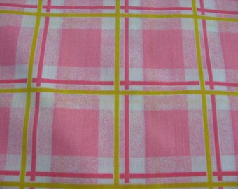 Popular items for vintage plaid fabric on Etsy