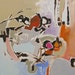 Abstract Painting Original Art Expressionist Modern Acrylic Canvas Motion and Energy by Linda Monfort