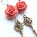 The Key to My Heart Rhythm Nation Statement Earrings