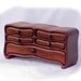Baerreis Lowboy Style Dresser Top Box - Jewelry Notions Box - Santos Rosewood - Original Design -