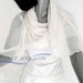 White Bridal Wrap, Light Ivory Off White Evening Shawl Stole, Pure Natural Mulberry Silk, 22.5" x 65".