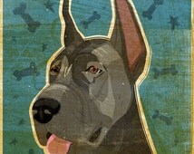 Popular items for great dane gifts on Etsy
