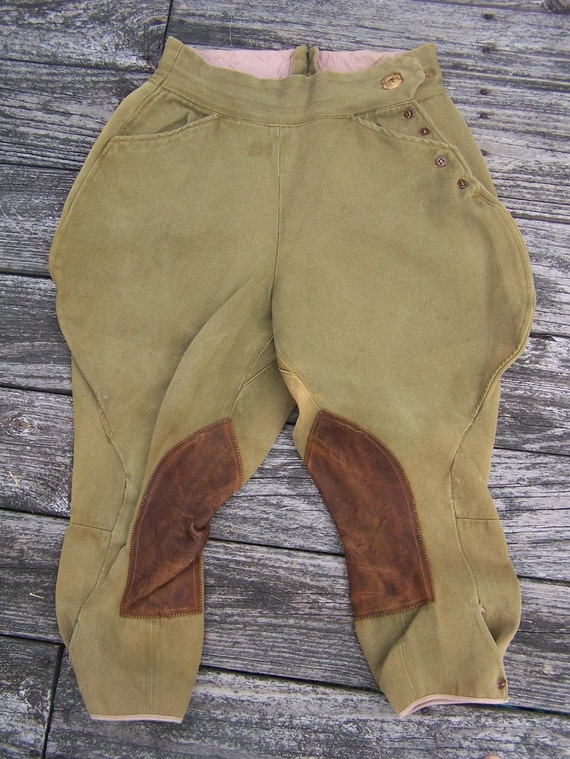 Vintage Equestrian Riding Pants Breeches Jodhpurs by simbachdesign