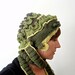 RESERVED FOR JUDAH Hat with scarflet: Lettuce go to the Mothership