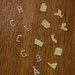 LETTER or STATE Shaped Necklaces