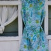 Vintage Shift Dress-Lovely Flower