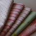 Vintage Fat Quarters-Reclaimed Bed Linens Fabric Bundle-Spring Joy