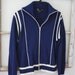 Retro Vintage Warm Up Jacket-Track Sweatshirt