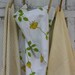 Reclaimed pillowcase Bundle-Repurposed Fabric- Yellow Loveliness