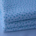 Vintage Hearts Fabric-Aqua