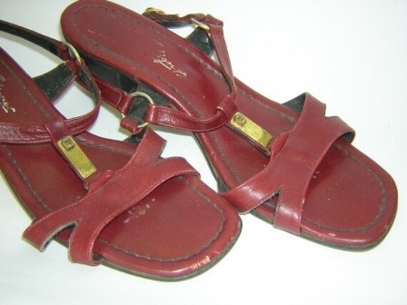 vintage aigner sandals