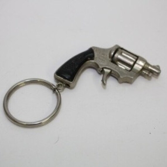 Trueno Redondo Miniature Cap Gun Keychain Diecast