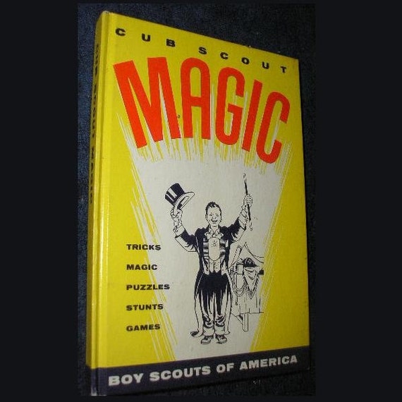 1960 Cub Scout Magic Boy Scouts Of America Book