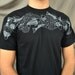 Koi Swimming Black T