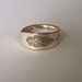 Silver Spoon Ring Recycled Silverware Jewelry Bird of Paradise Made to Order