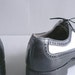black and white wingtip brogues