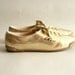 girls gold tennis shoes