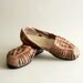 woven leather huaraches flats