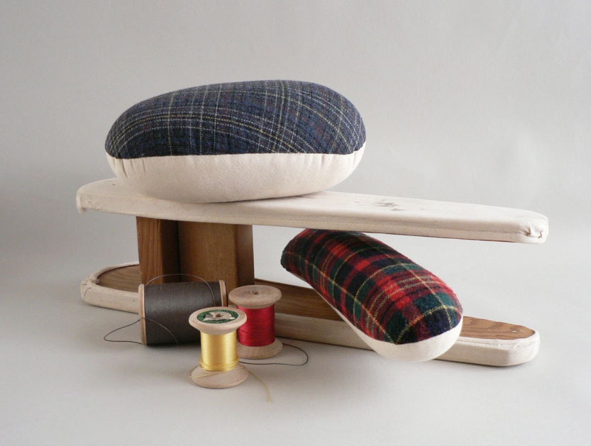 Vintage Sleeve Ironing Board Pressing Ham and Seam Roll