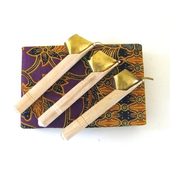 MS Canting Tjanting Batik  Tools  Set of 3 Boxed by matursuksema