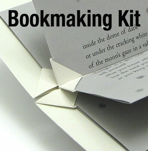 DIY Kit Book Making Kit with materials for 2 different books