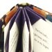 Mini book of Haiku, Mini Haiku, Artist Book in purple, Ready to Ship