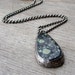 SALE - Incredible Nevada Variscite Necklace, Sterling Silver