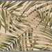 Mousepad Victorian Conservatory 7.75x9.25 fabric palms ferns green on cream mouse pad