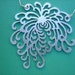 Japanese Style Chrysanthemum Pendant