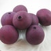 Plum Colored Belani Apples - Home Decor-Vase Filler-Basket Filler-Bowl Filler