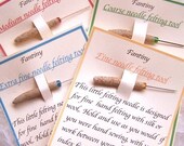 Set of handcrafted needle felting miniature tools