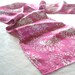 waterlily silk scarf