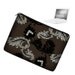 CLEARANCE Laptop Sleeve 13 inch MacBook Case Apple MacBook Pro 13 Case zipper padded - Viveinne Damask black brown silver (RTS)