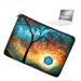CLEARANCE Laptop Sleeve 13 inch MacBook Laptop Bag Apple MacBook Pro 13 Laptop Case zipper padded - Aqua Burn MadArt (RTS)