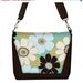 ON SALE Digital SLR Camera Bag Dslr Camera Bag Purse Womens Camera Bag Case - Chocolate Daisy - InStock